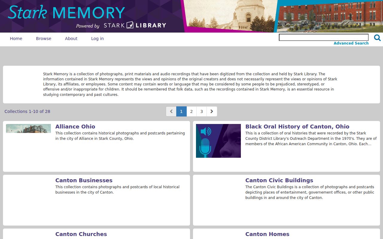 Canton city directory research with Stark Memory digital collections